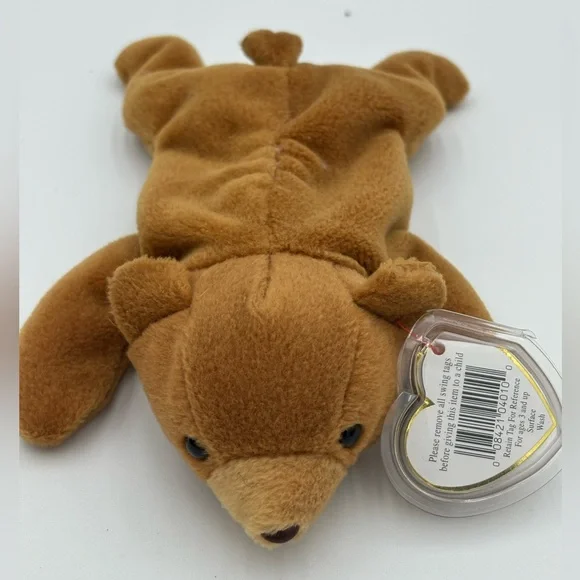 TY CUBBIE NWT Retired 1993 Original-9 Beanie Babies, 4th Generation, PVC Pellets - Picture 2 of 11